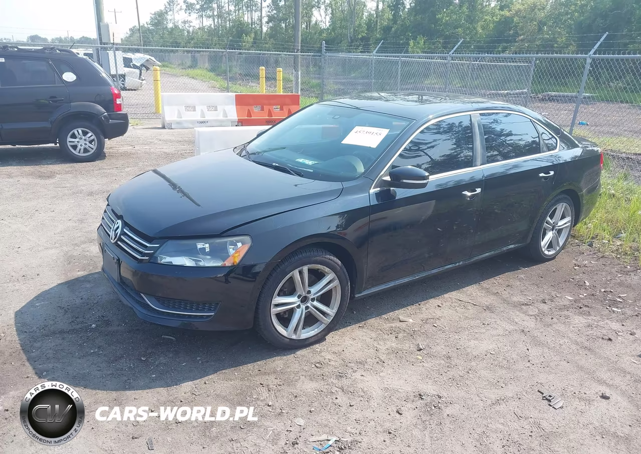 2014 Volkswagen Passat 1.8T Se VIN:1VWBT7A3XEC074563 - 2