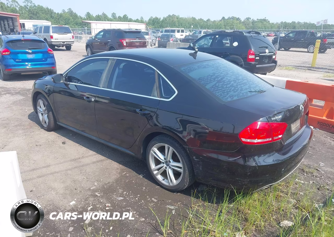 2014 Volkswagen Passat 1.8T Se VIN:1VWBT7A3XEC074563 - 3
