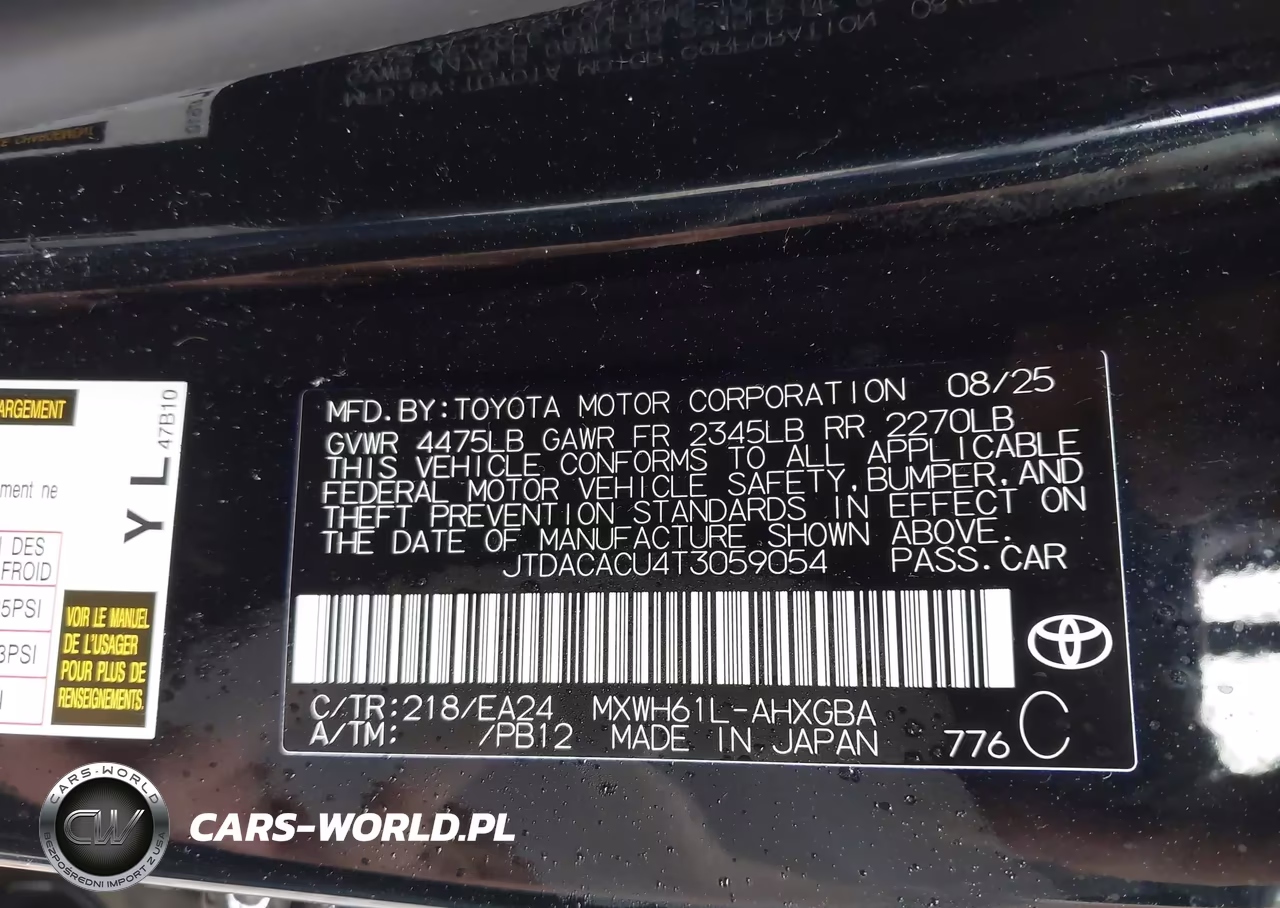 2026 Toyota Prius Plug-In Hybrid Nightshade VIN:JTDACACU4T3059054 - 9