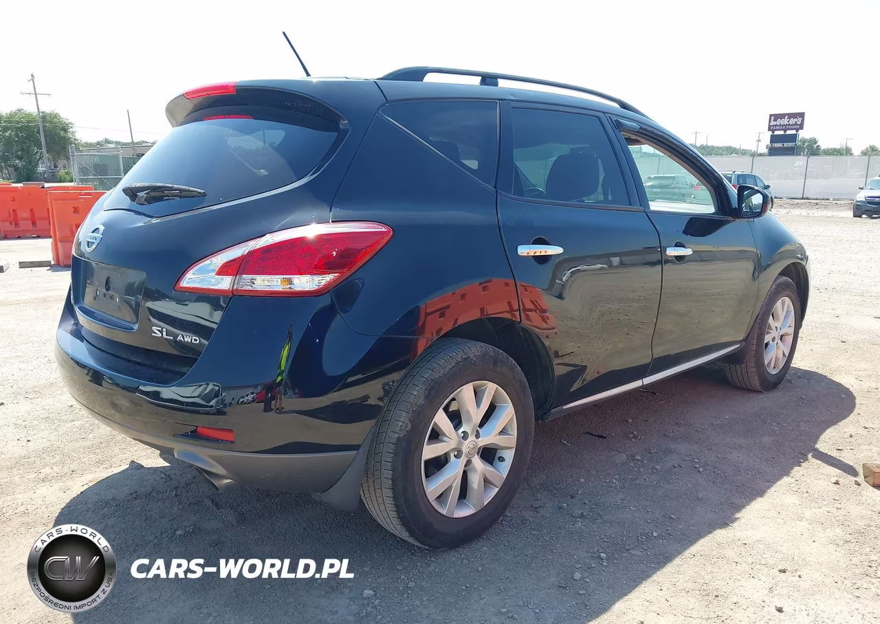 2014 Nissan Murano Sl VIN:JN8AZ1MW8EW531535 - 4