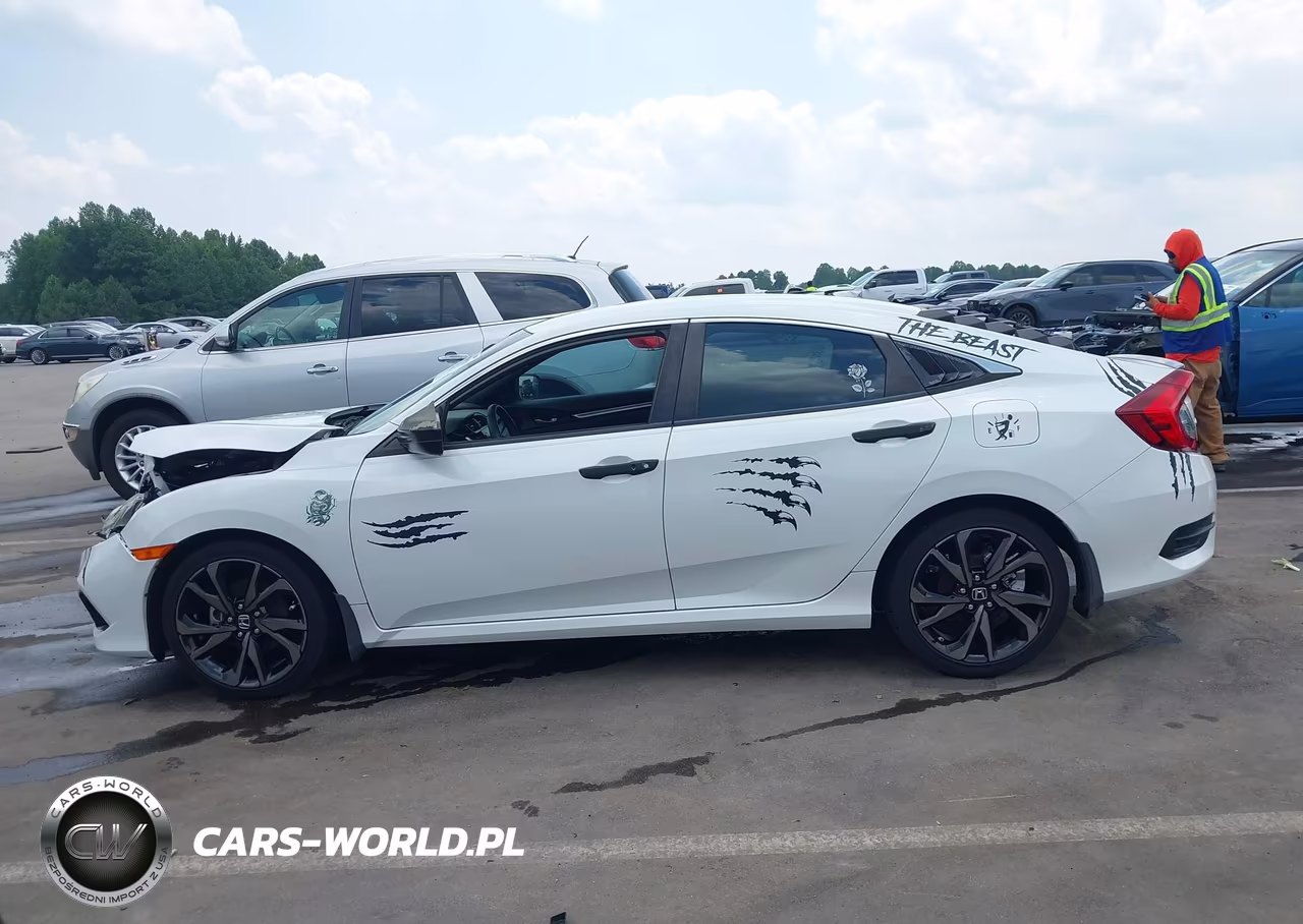 2021 Honda Civic Sport VIN:19XFC2F83ME003546 - 14