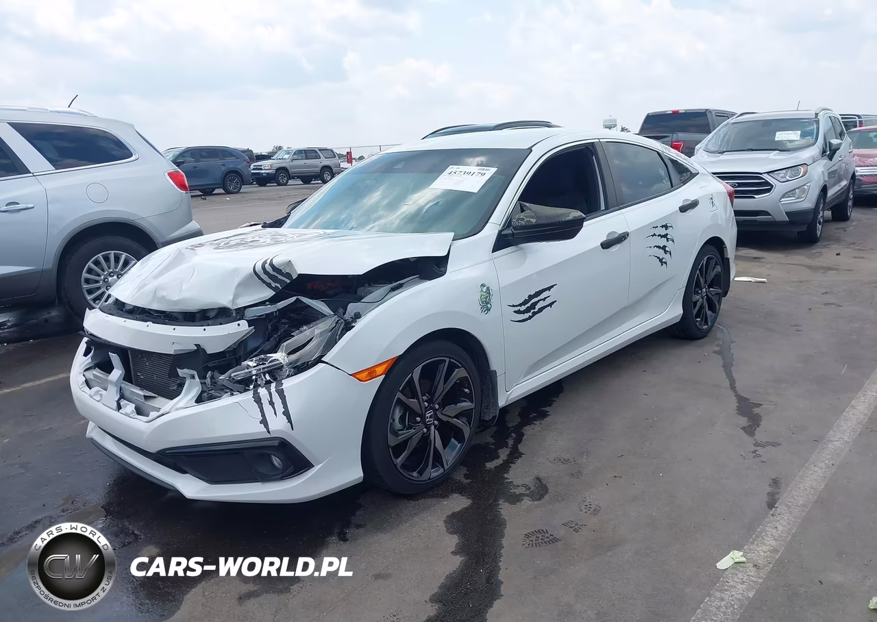 2021 Honda Civic Sport VIN:19XFC2F83ME003546 - 2