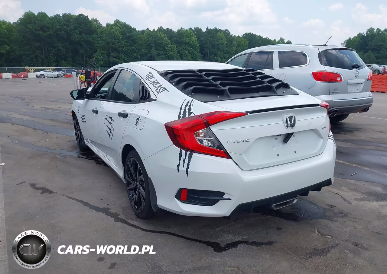 2021 Honda Civic Sport VIN:19XFC2F83ME003546 - 3