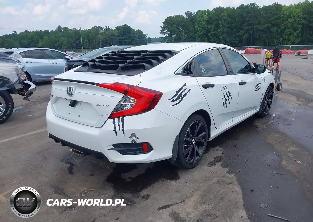 2021 Honda Civic Sport VIN:19XFC2F83ME003546 - 4