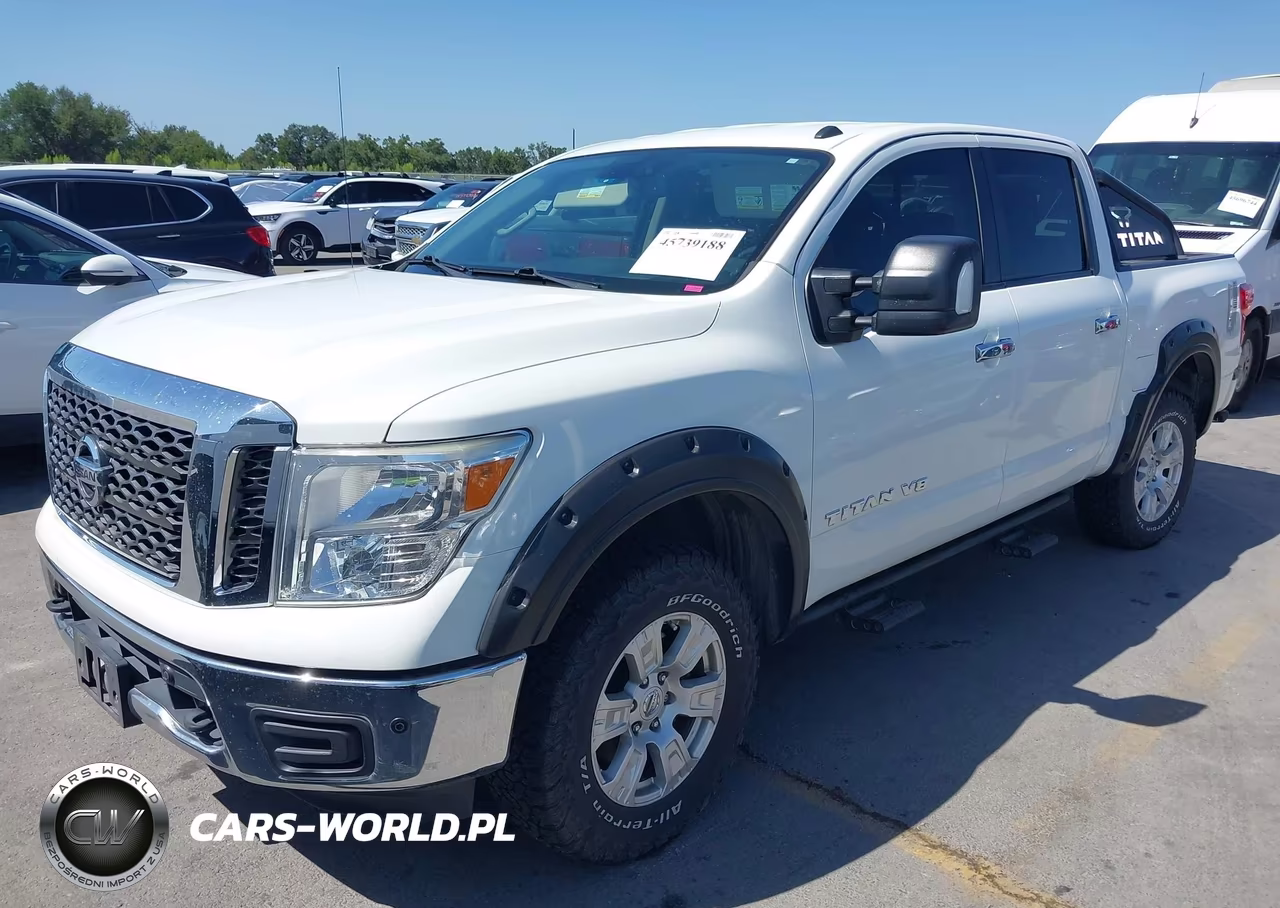 2018 Nissan Titan Sv VIN:1N6AA1E54JN550640 - 2