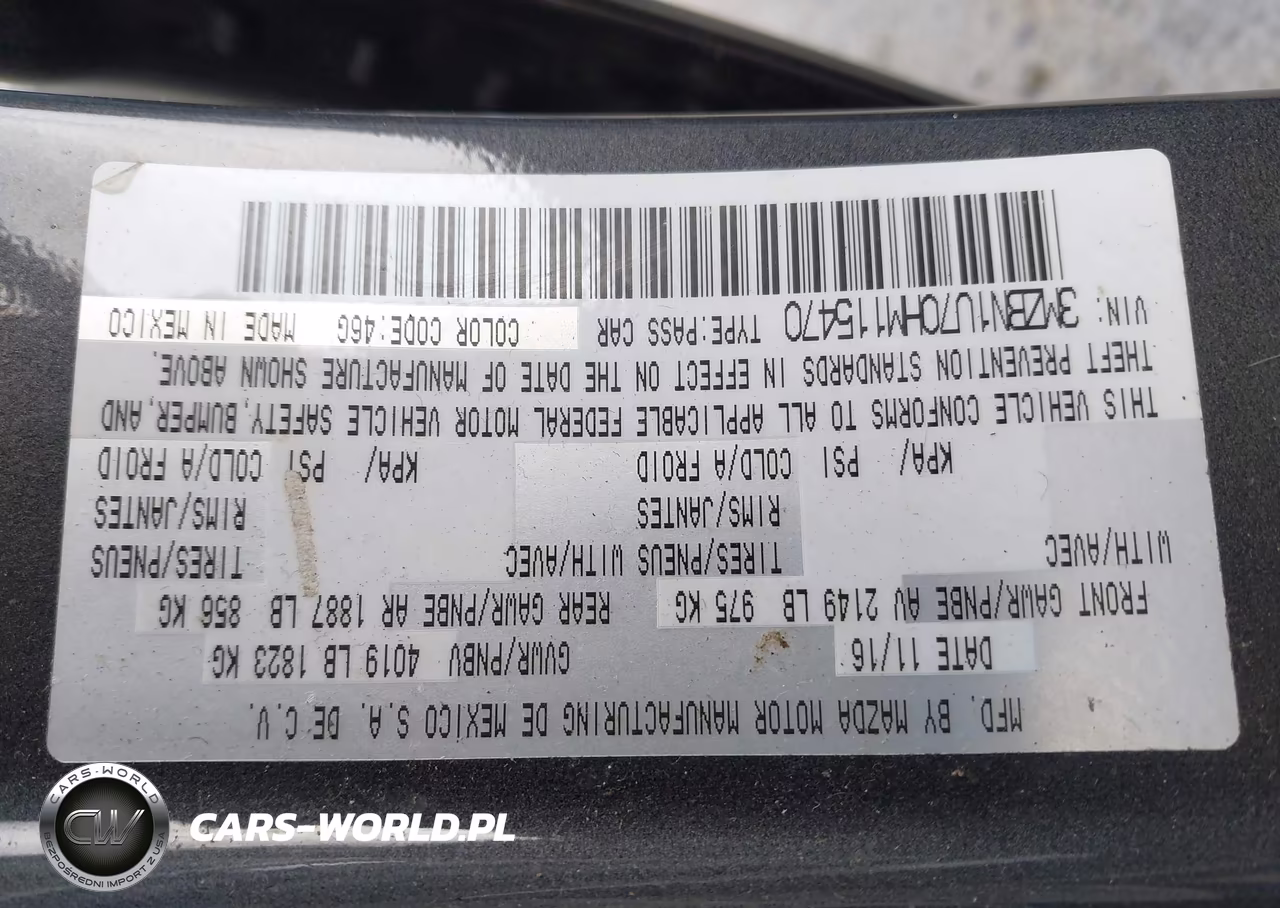2017 Mazda Mazda3 Sport VIN:3MZBN1U70HM115470 - 9