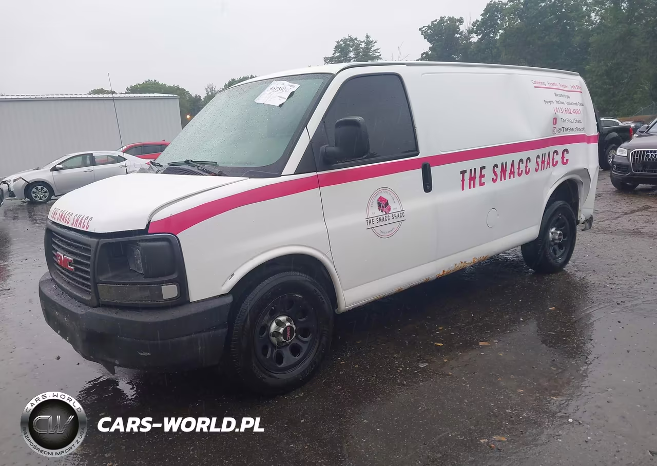 2012 GMC Savana 1500 Work Van VIN:1GTS7AFX6C1119121 - 2