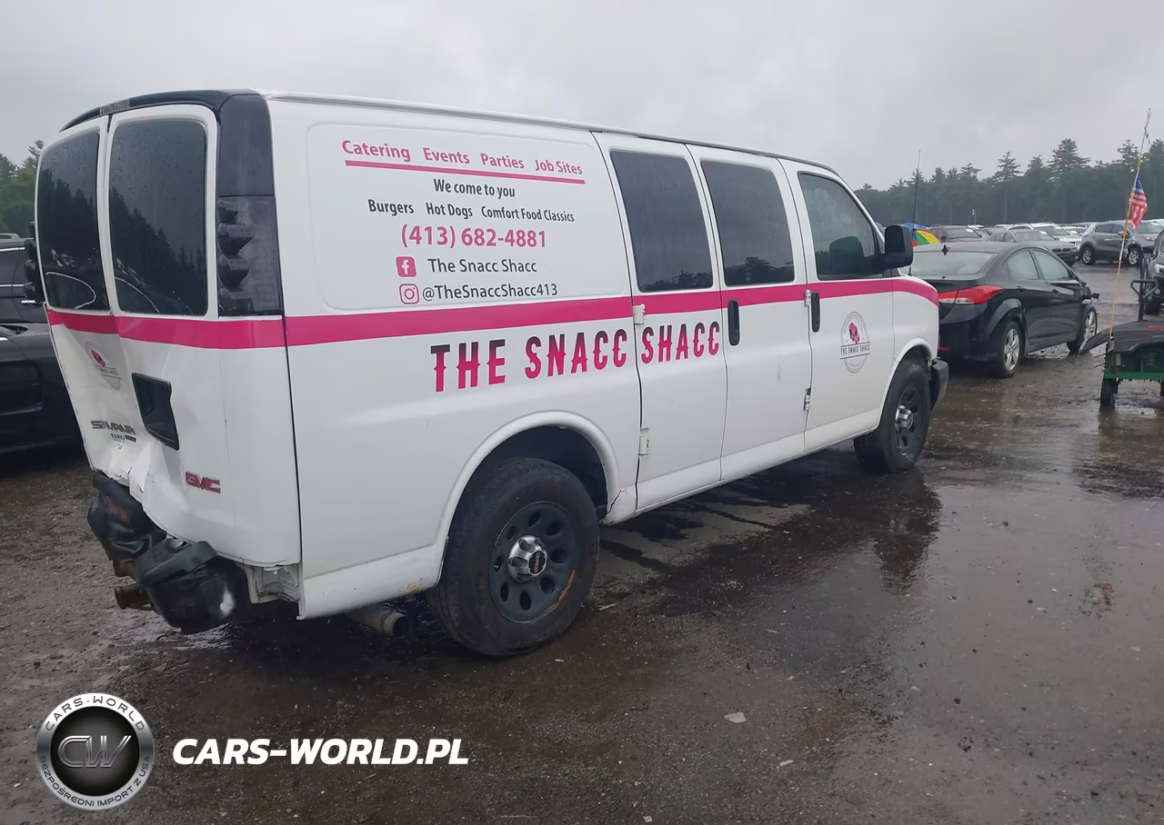 2012 GMC Savana 1500 Work Van VIN:1GTS7AFX6C1119121 - 4