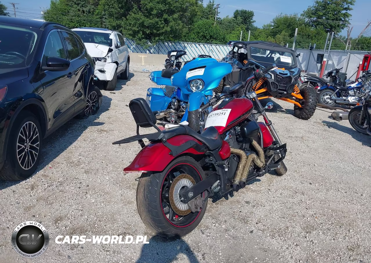 2014 Yamaha Xvs1300 Cu VIN:JYAVP33E8EA010217 - 4