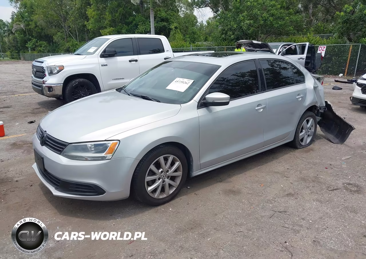 2011 Volkswagen Jetta 2.5L Se VIN:3VWBX7AJ7BM042280 - 2