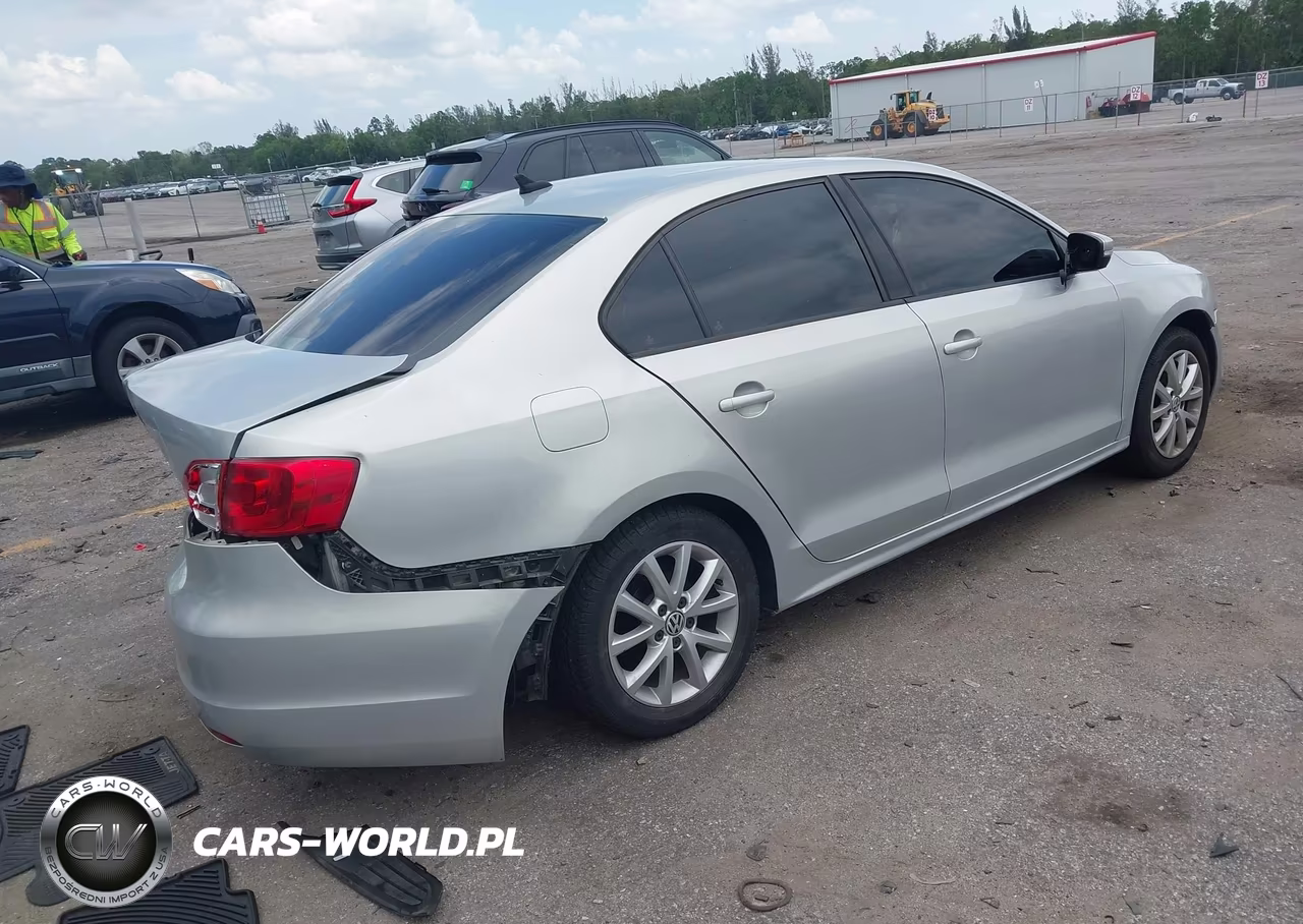 2011 Volkswagen Jetta 2.5L Se VIN:3VWBX7AJ7BM042280 - 4