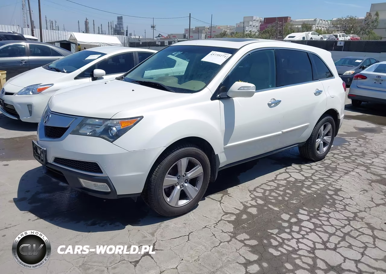 2012 Acura Mdx Technology Package VIN:2HNYD2H36CH504757 - 2
