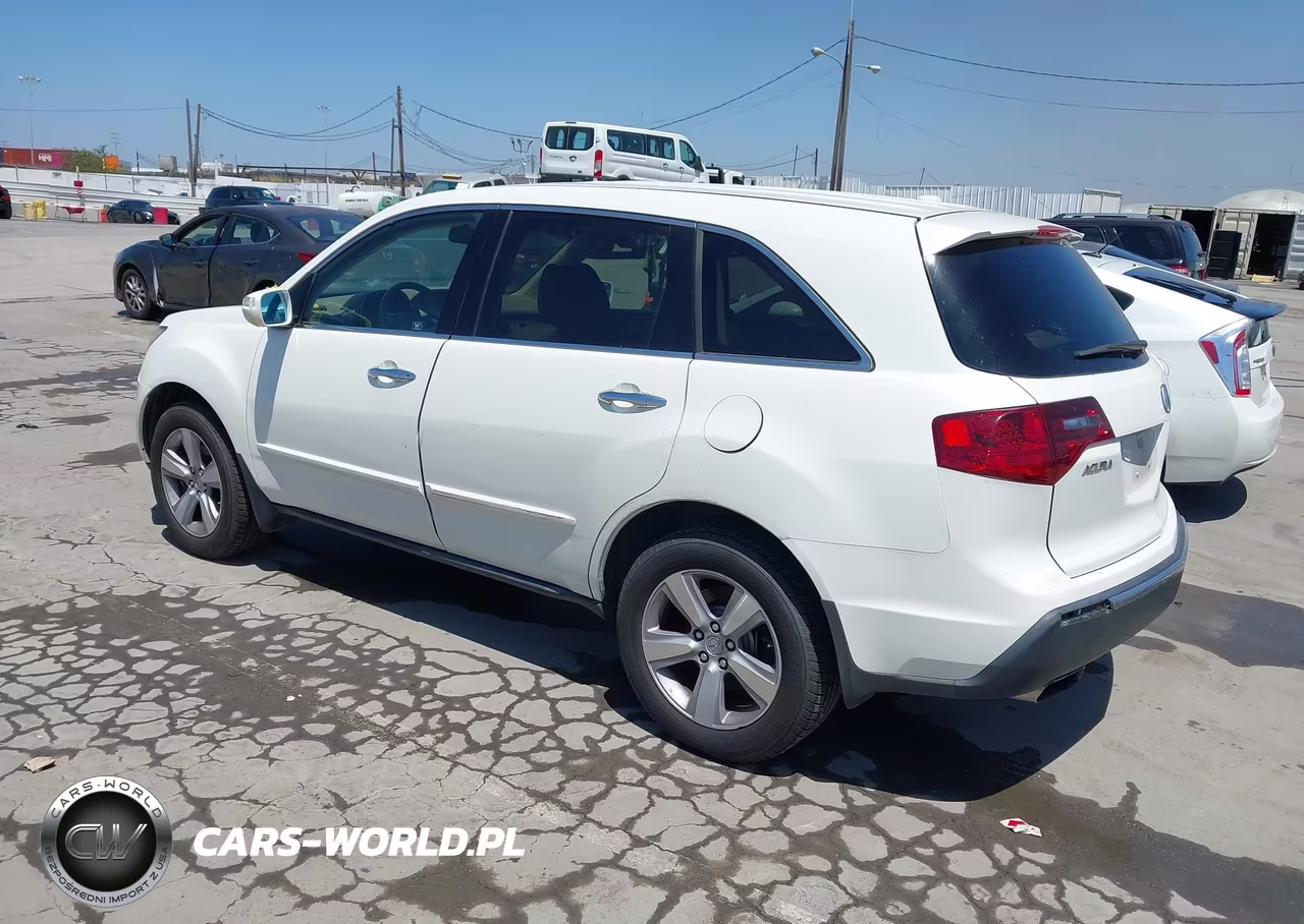 2012 Acura Mdx Technology Package VIN:2HNYD2H36CH504757 - 3