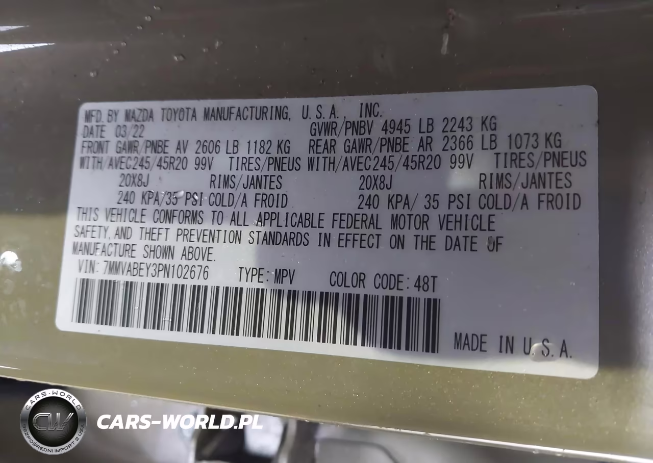 2023 Mazda Cx-50 2.5 Turbo Premium Plus VIN:7MMVABEY3PN102676 - 9