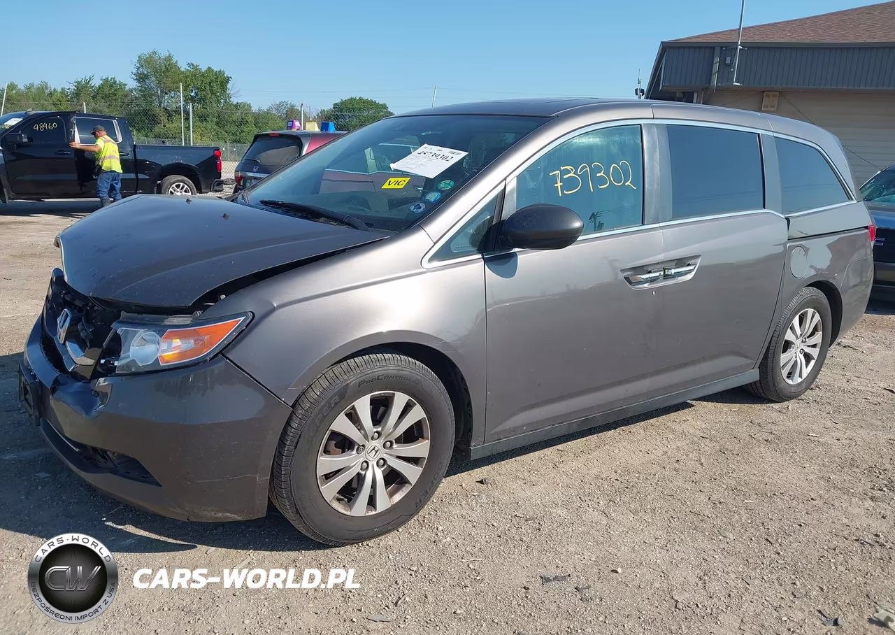 2016 Honda Odyssey Ex-L VIN:5FNRL5H64GB121534 - 2