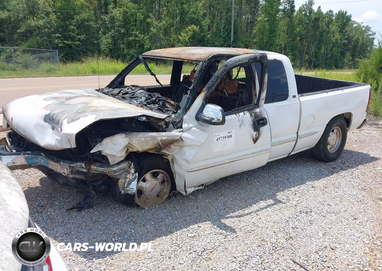 1999 GMC New Sierra 1500 Sle VIN:2GTEC19T7X1543991 - 2