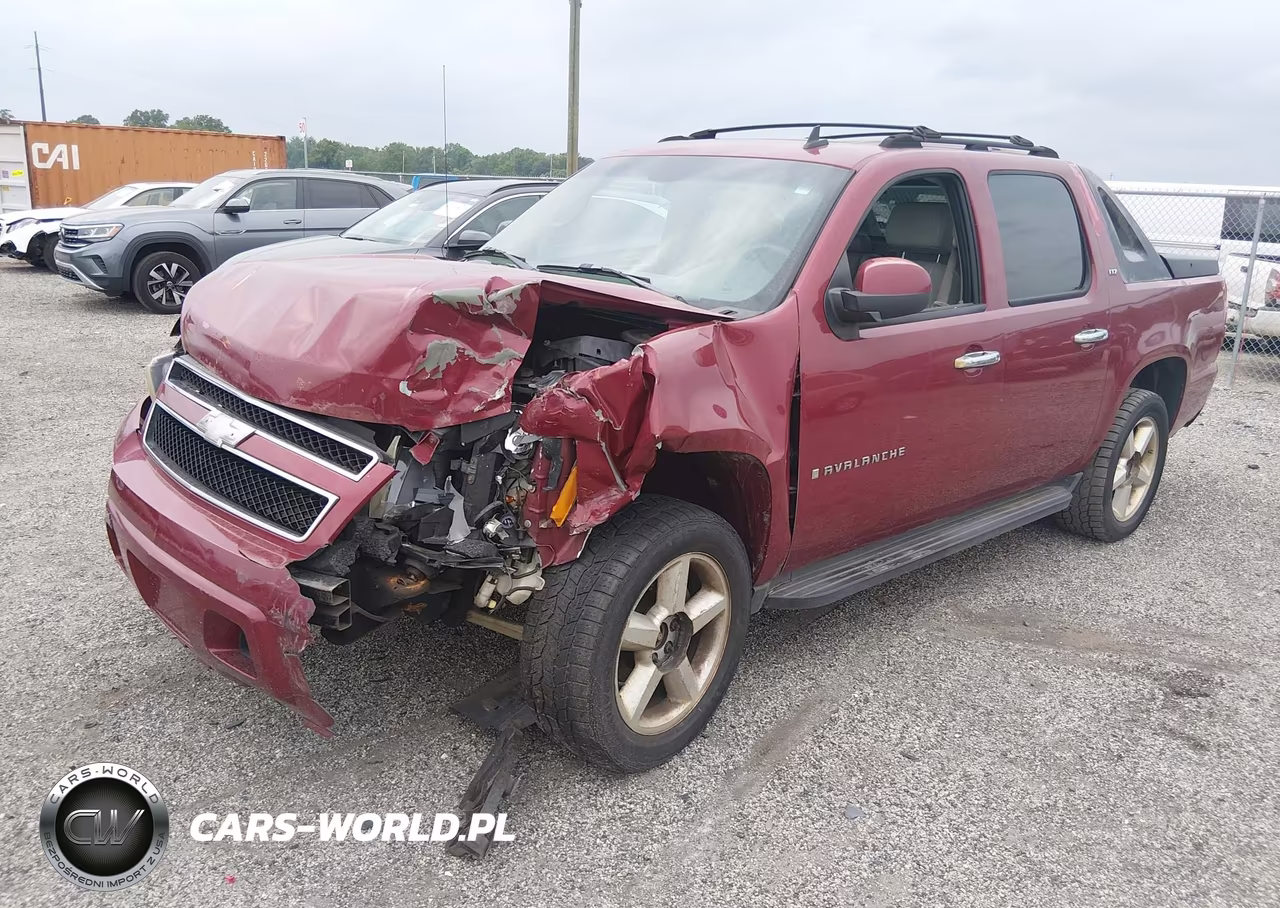 2007 Chevrolet Avalanche 1500 Ltz VIN:3GNFK12337G239136 - 2