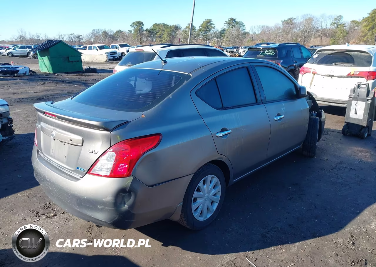 2014 Nissan Versa 1.6 Sv VIN:3N1CN7AP4EL837964 - 4