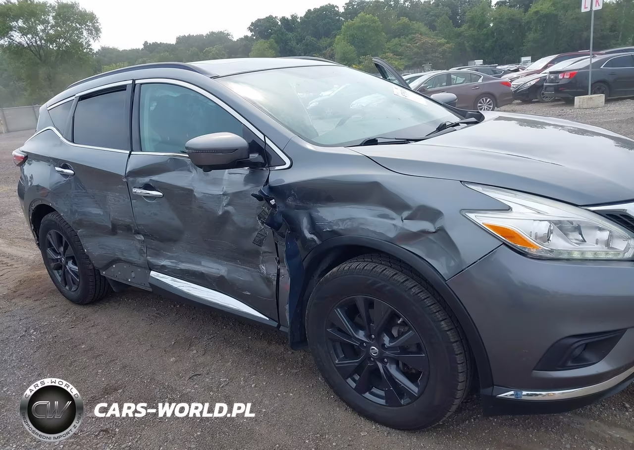 2017 Nissan Murano Sv VIN:5N1AZ2MH3HN180462 - 17