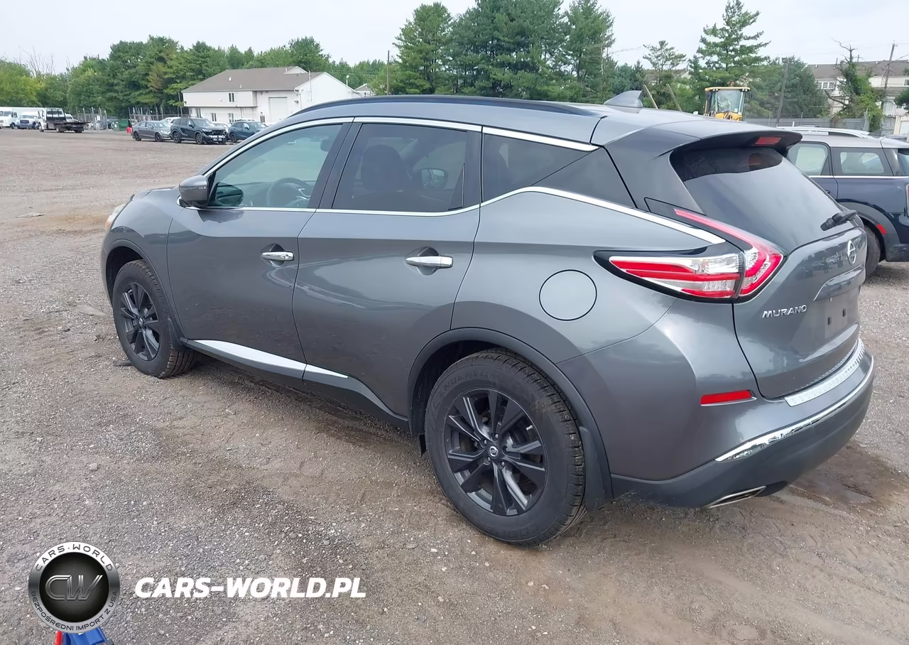 2017 Nissan Murano Sv VIN:5N1AZ2MH3HN180462 - 3