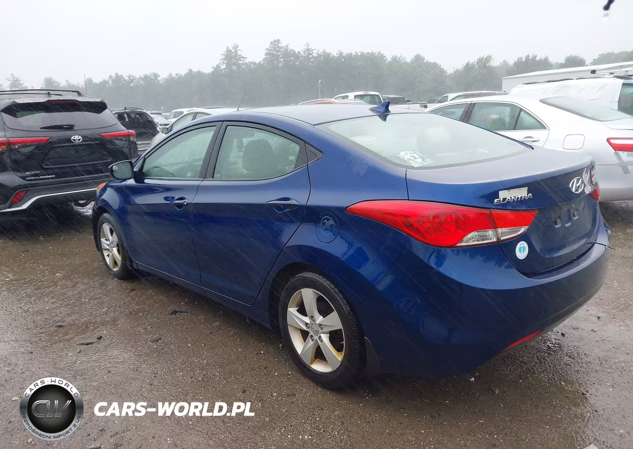 2013 Hyundai Elantra Gls VIN:KMHDH4AE1DU537482 - 3