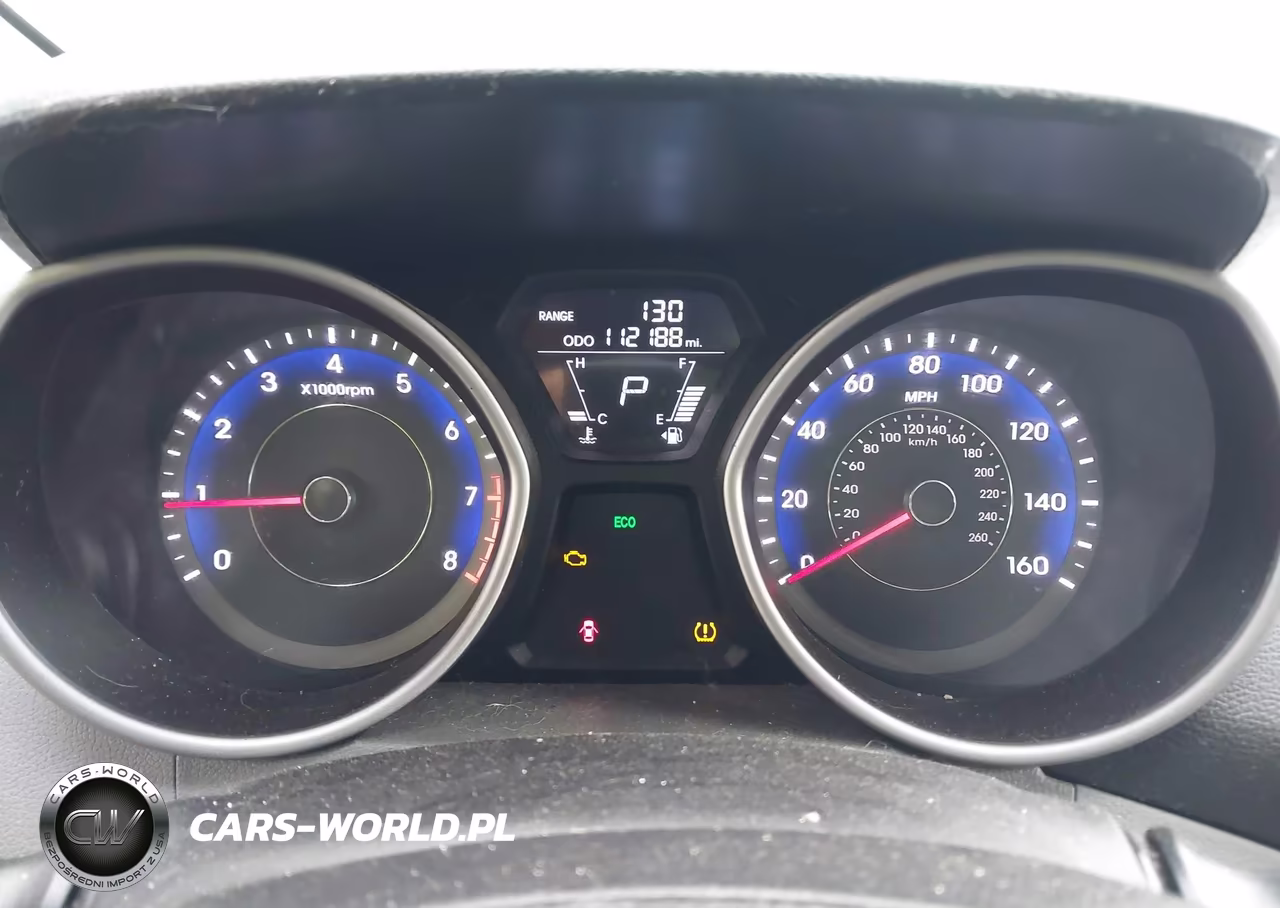 2013 Hyundai Elantra Gls VIN:KMHDH4AE1DU537482 - 7