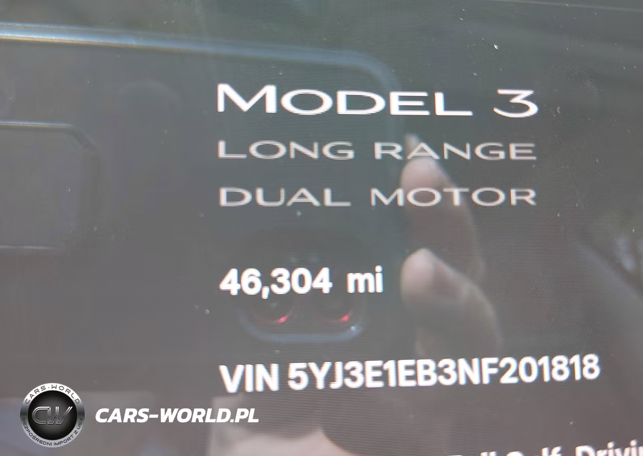 2022 Tesla Model 3 Long Range Dual Motor All-Wheel Drive VIN:5YJ3E1EB3NF201818 - 15
