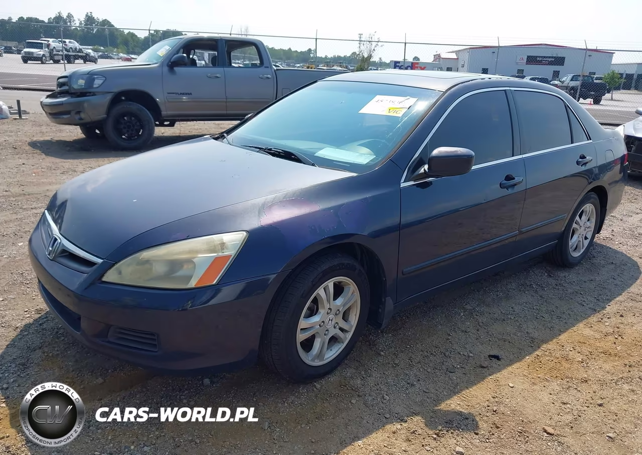 2007 Honda Accord 2.4 Ex VIN:1HGCM56757A093395 - 2