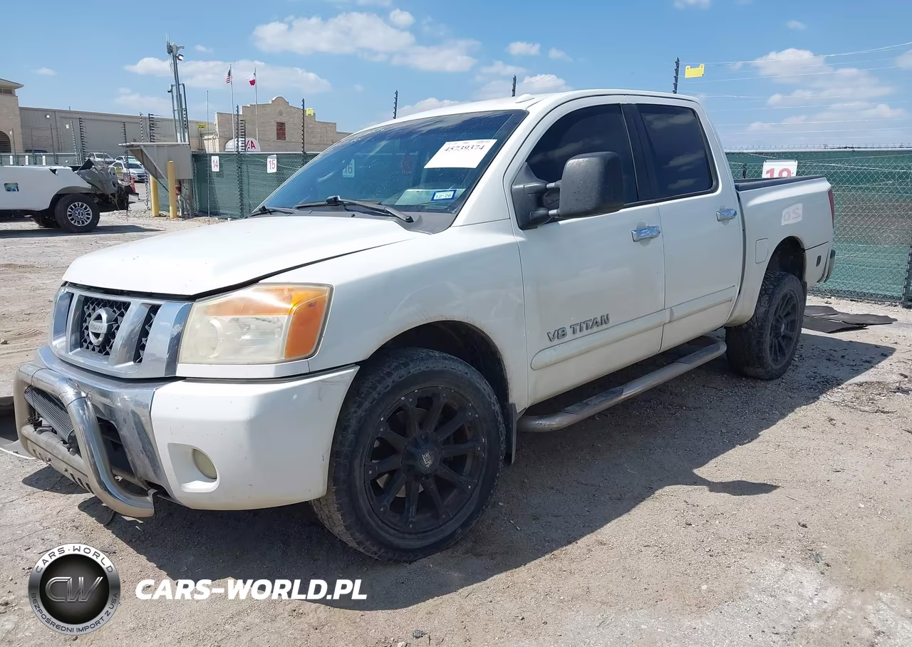 2010 Nissan Titan Se VIN:1N6BA0EC2AN319927 - 2
