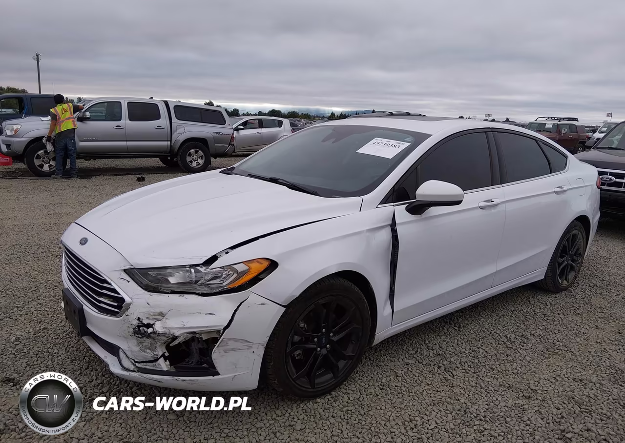 2019 Ford Fusion Se VIN:3FA6P0HD7KR179644 - 2