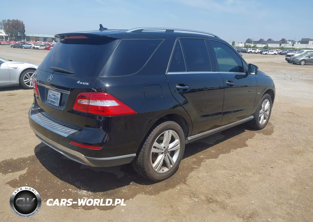 2012 Mercedes-Benz Ml 350 4Matic VIN:4JGDA5HB5CA030185 - 4