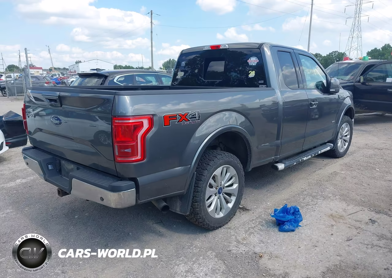 2015 Ford F-150 Lariat VIN:1FTFX1EG7FKD07857 - 4