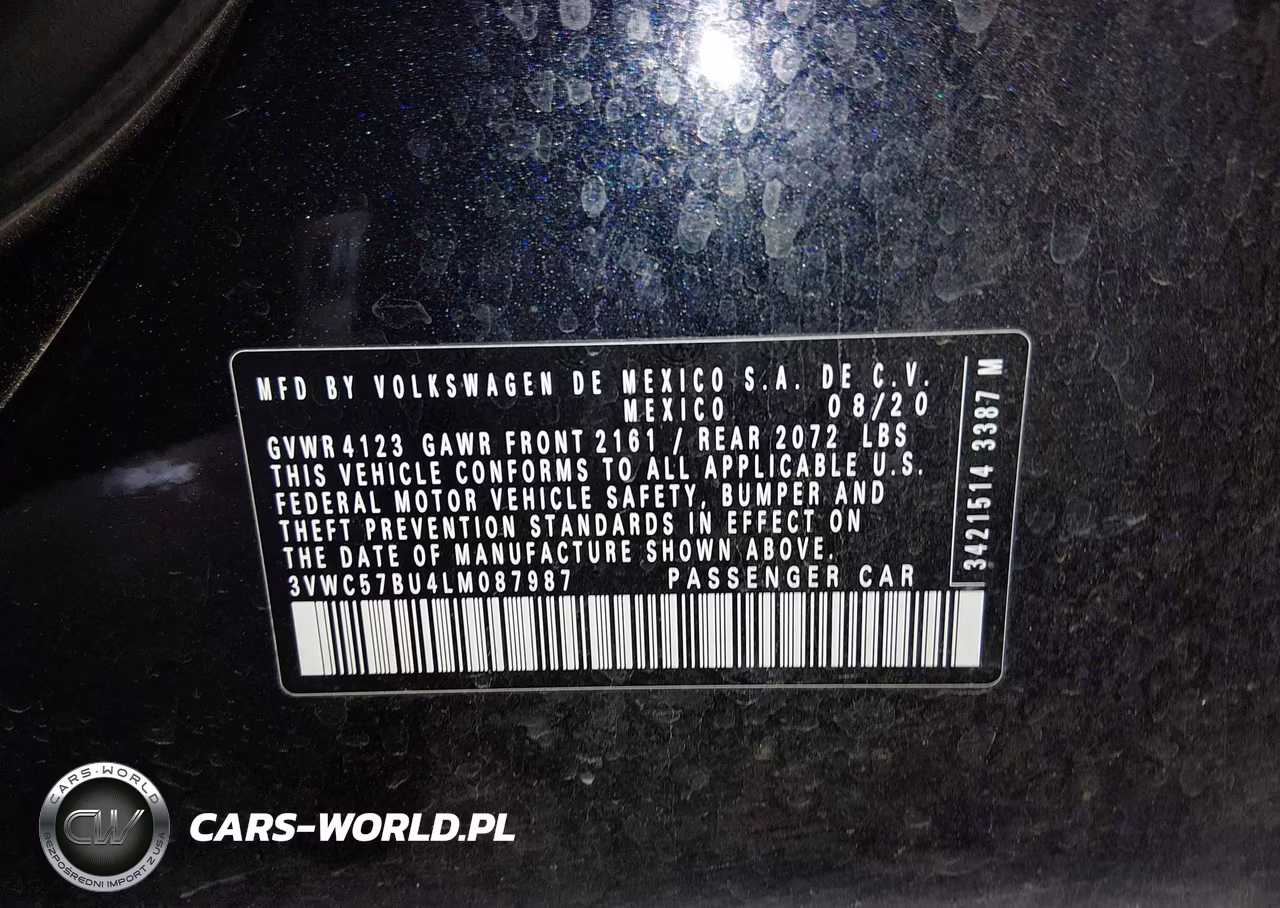 2020 Volkswagen Jetta 1.4T R-Line-1.4T S-1.4T Se VIN:3VWC57BU4LM087987 - 9
