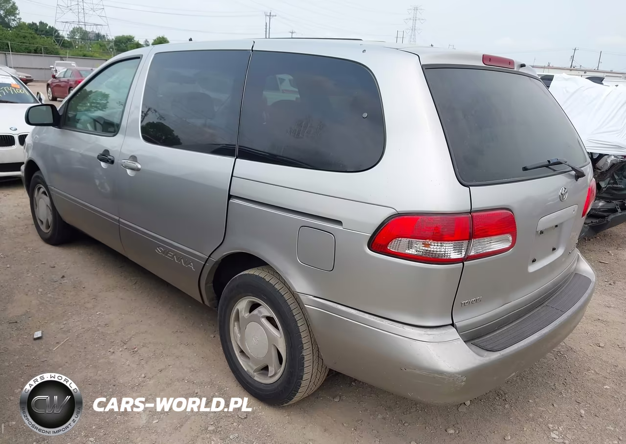 2002 Toyota Sienna Le VIN:4T3ZF13C42U485999 - 3