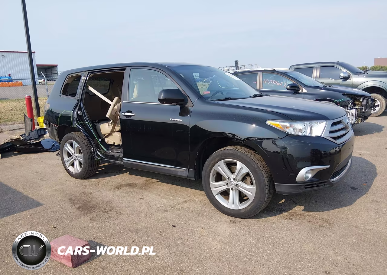 2013 Toyota Highlander Limited V6 VIN:5TDDK3EH3DS243803 - 1