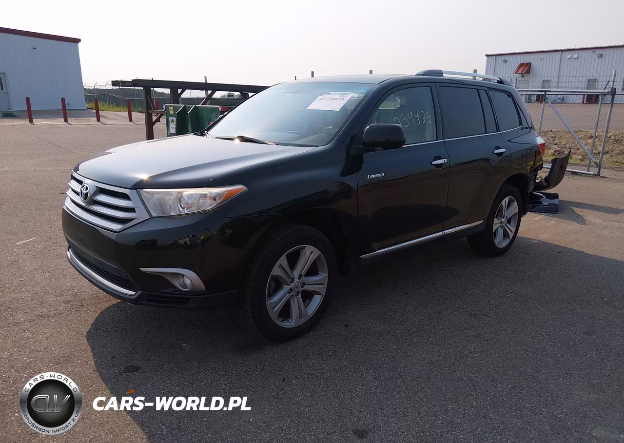 2013 Toyota Highlander Limited V6 VIN:5TDDK3EH3DS243803 - 2