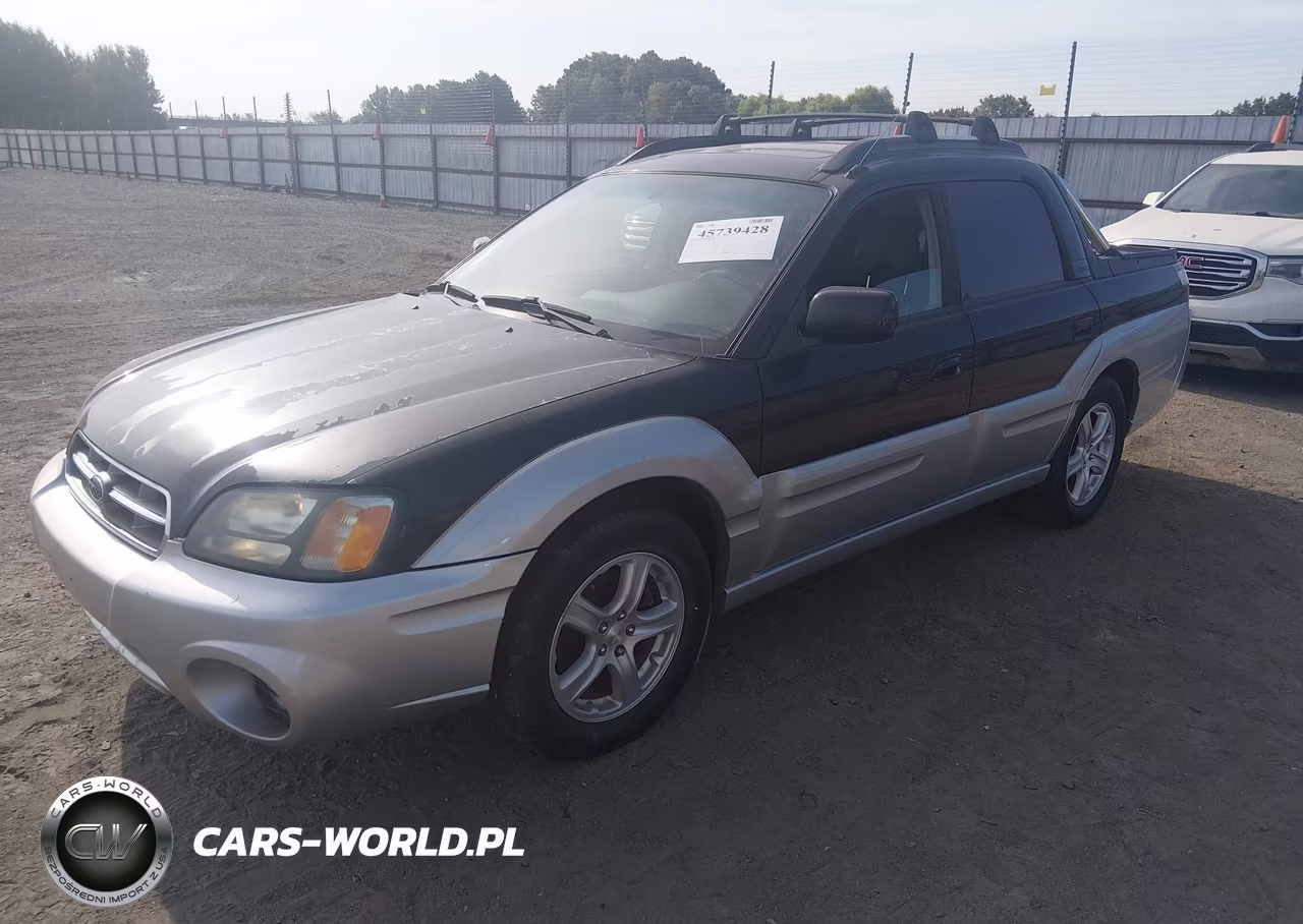 2003 Subaru Baja VIN:4S4BT61C837103122 - 2