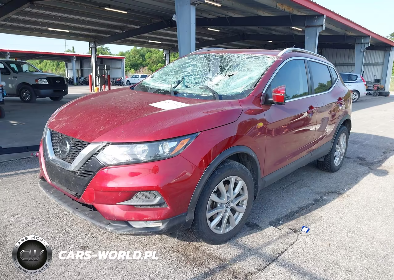2021 Nissan Rogue Sport Sv Fwd Xtronic Cvt VIN:JN1BJ1BVXMW314510 - 2
