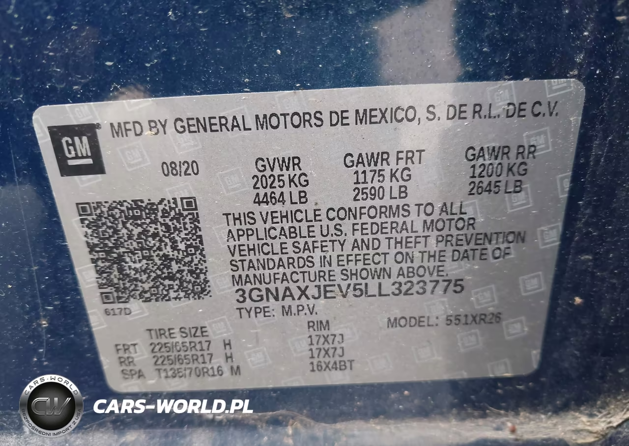 2020 Chevrolet Equinox Fwd 2Fl VIN:3GNAXJEV5LL323775 - 9