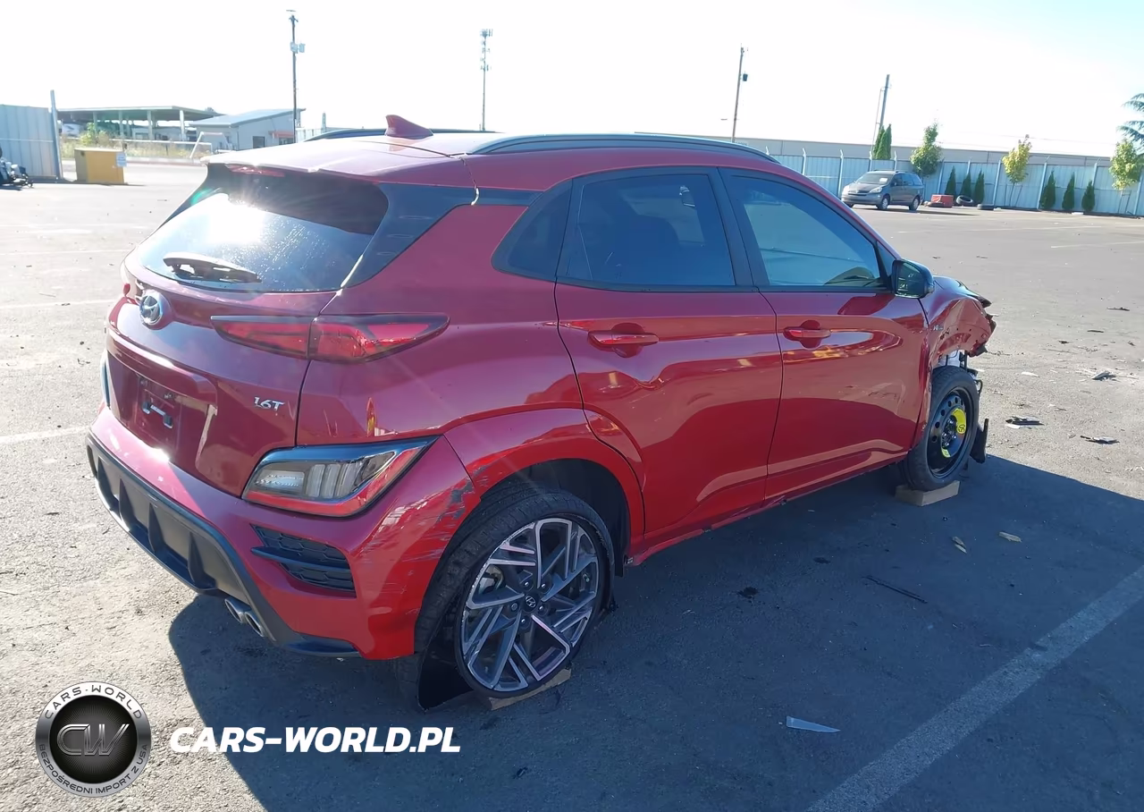 2022 Hyundai Kona N Line VIN:KM8K33A30NU867176 - 4