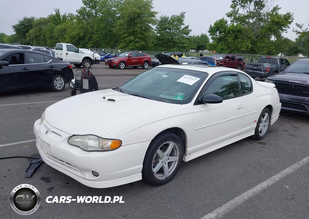 2002 Chevrolet Monte Carlo Ss VIN:2G1WX15K129251360 - 2