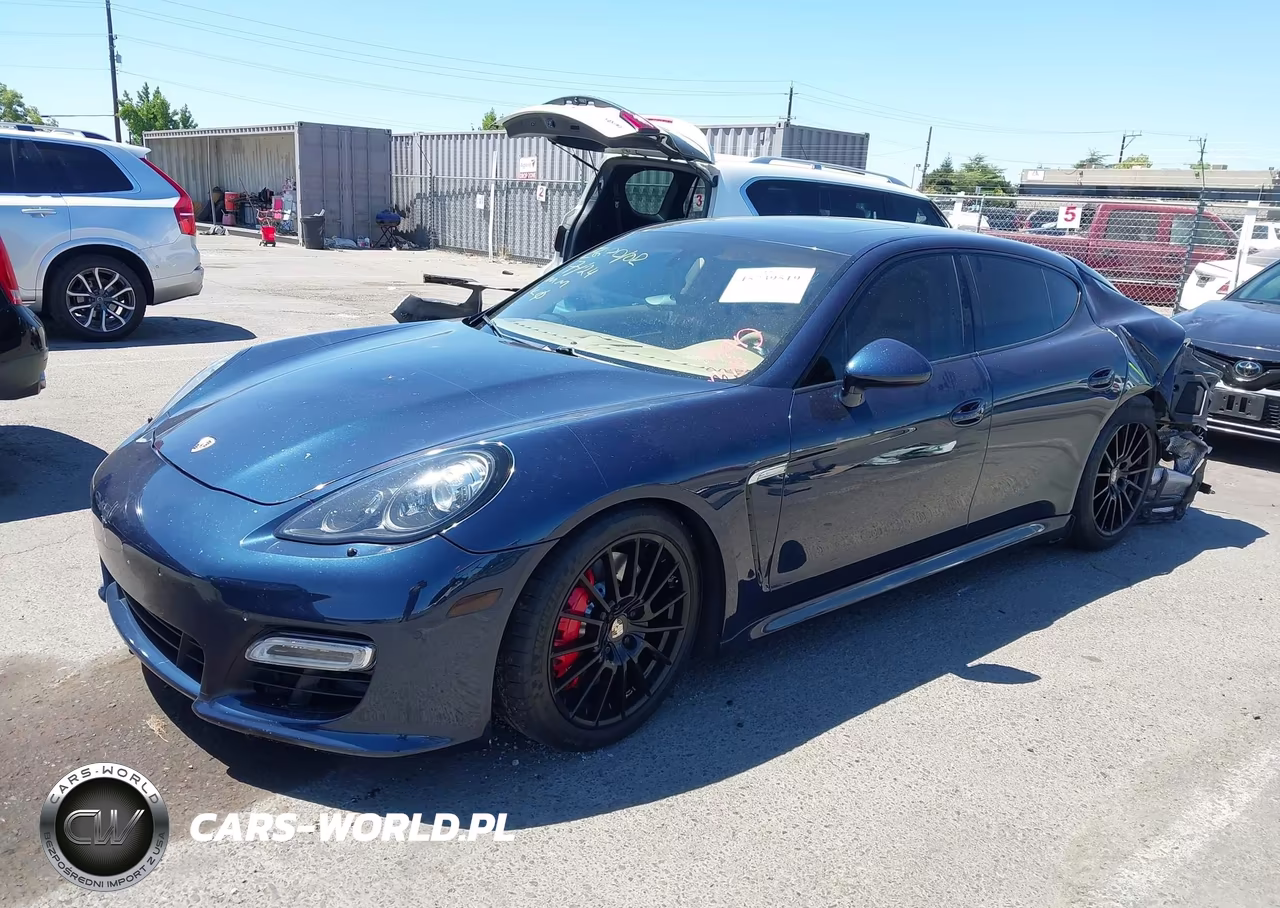 2013 Porsche Panamera Gts VIN:WP0AF2A75DL075307 - 2