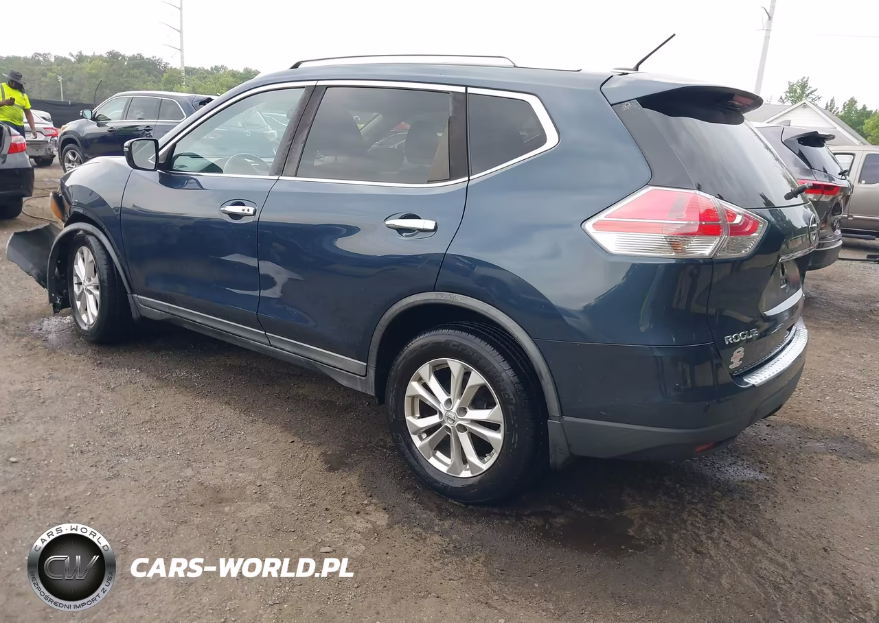 2016 Nissan Rogue Sv VIN:KNMAT2MV3GP653386 - 3