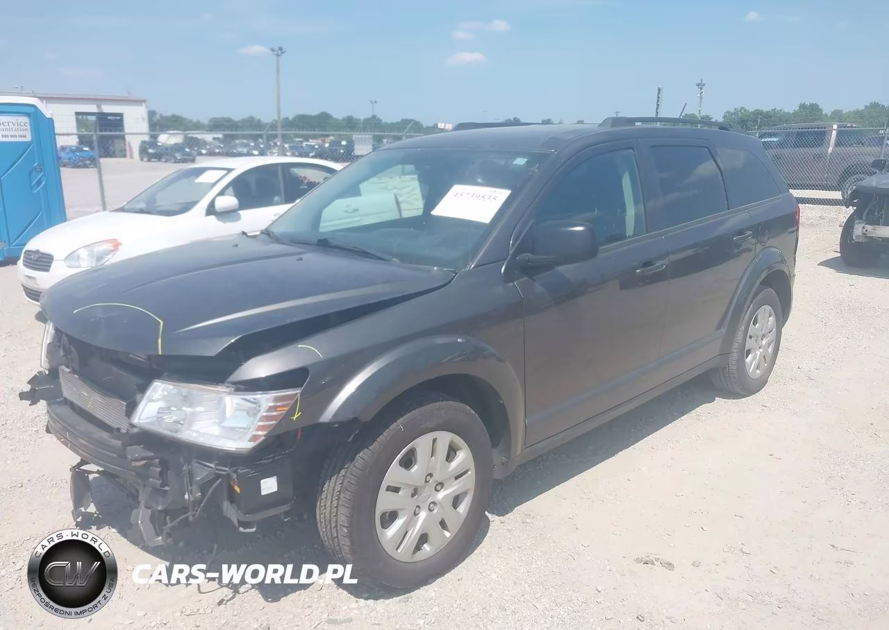 2017 Dodge Journey Se VIN:3C4PDCAB8HT524919 - 2