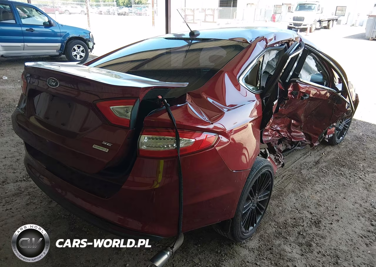 2016 Ford Fusion Se VIN:3FA6P0HDXGR266946 - 4