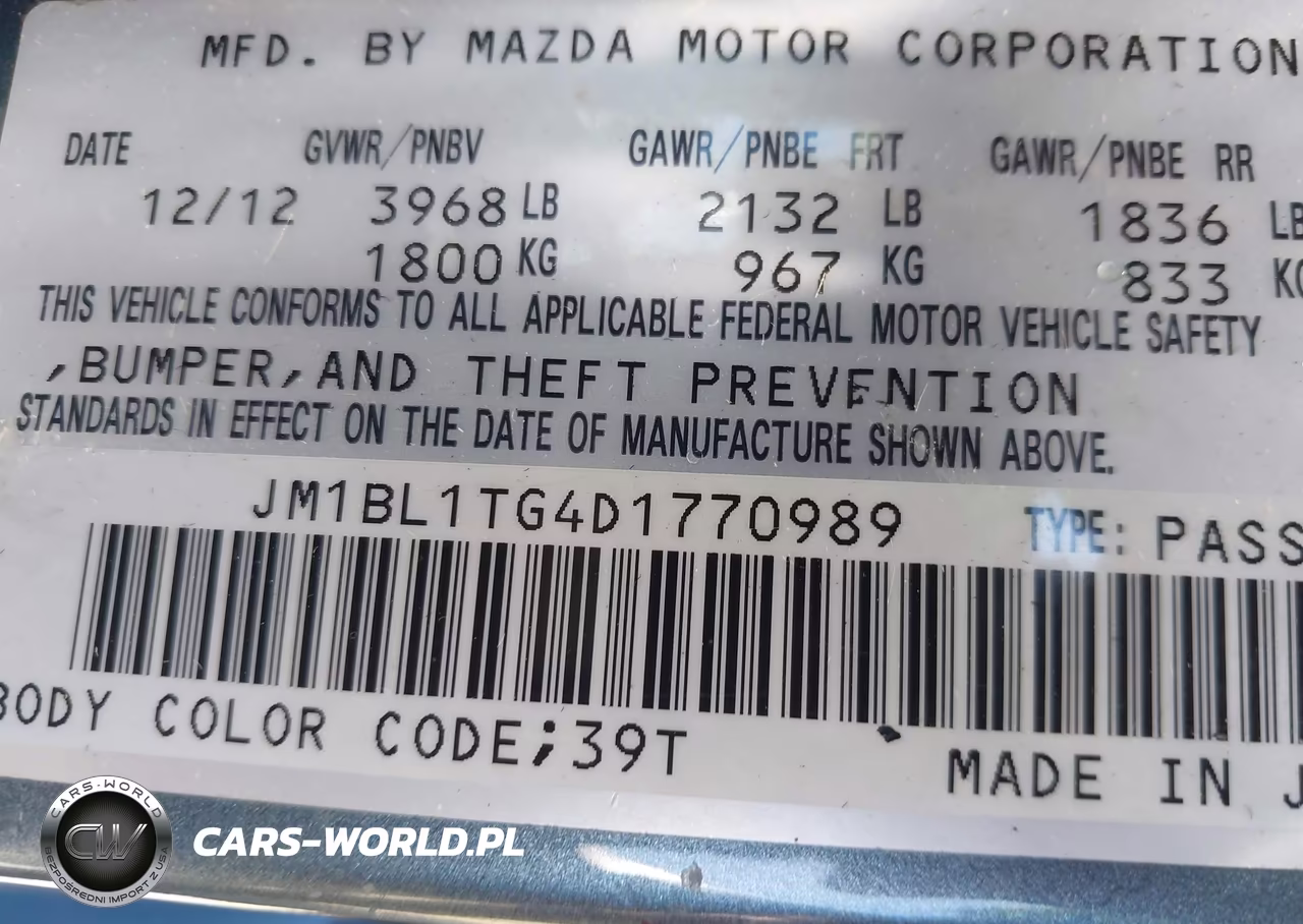 2013 Mazda Mazda3 I Sv VIN:JM1BL1TG4D1770989 - 9