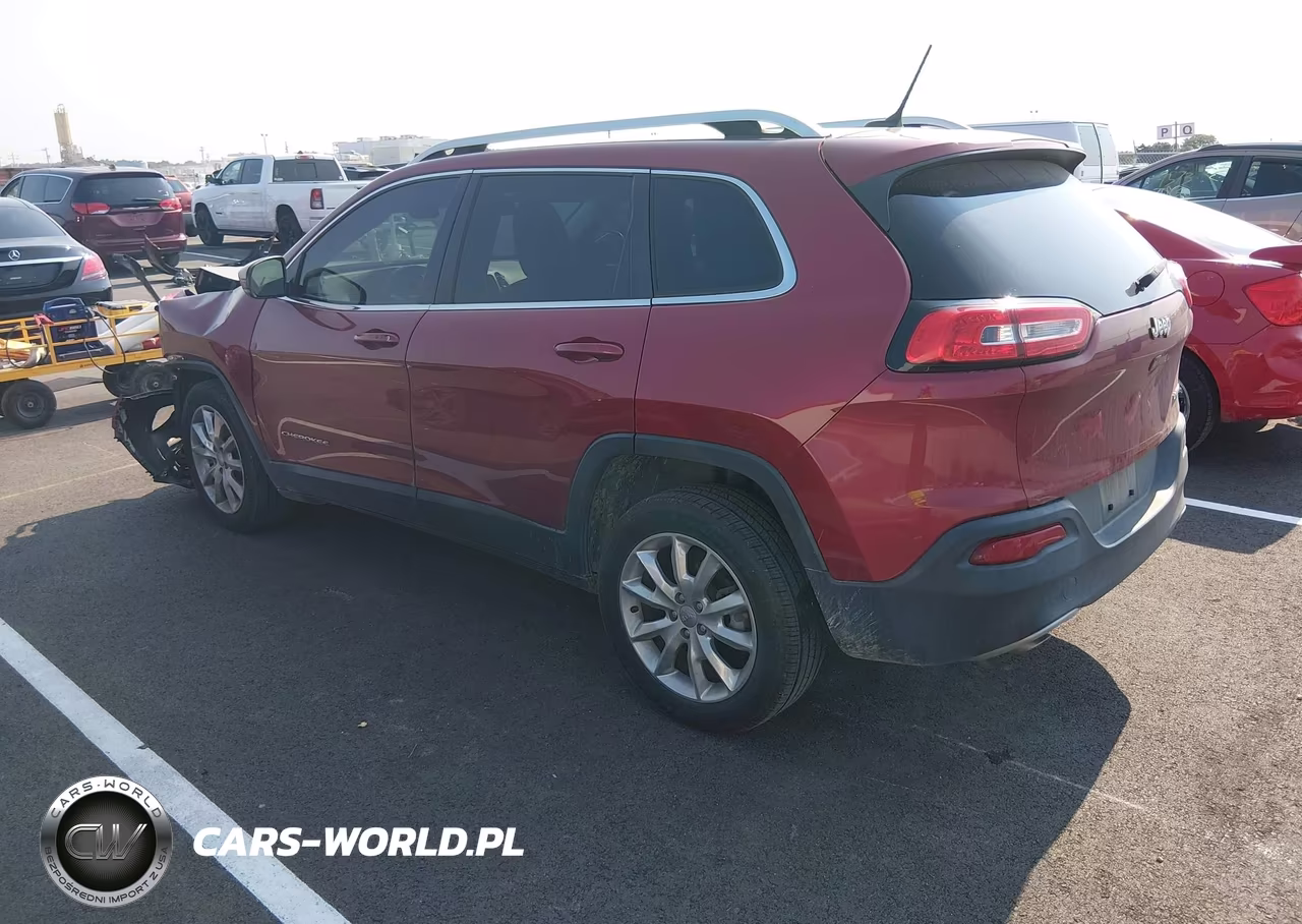 2015 Jeep Cherokee Limited VIN:1C4PJLDB2FW516911 - 3