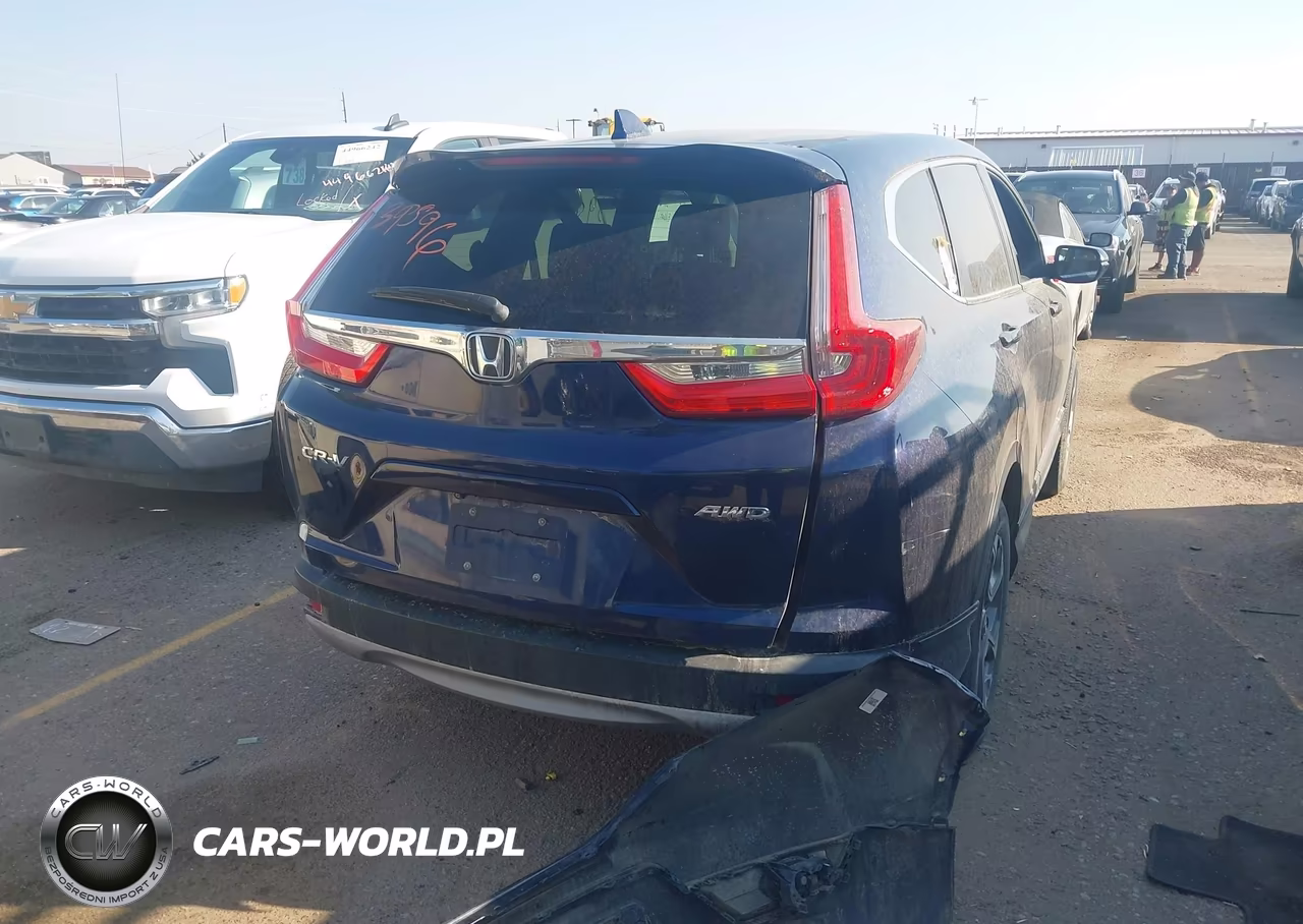 2017 Honda Cr-V Ex-L-Ex-L Navi VIN:2HKRW2H89HH641058 - 4