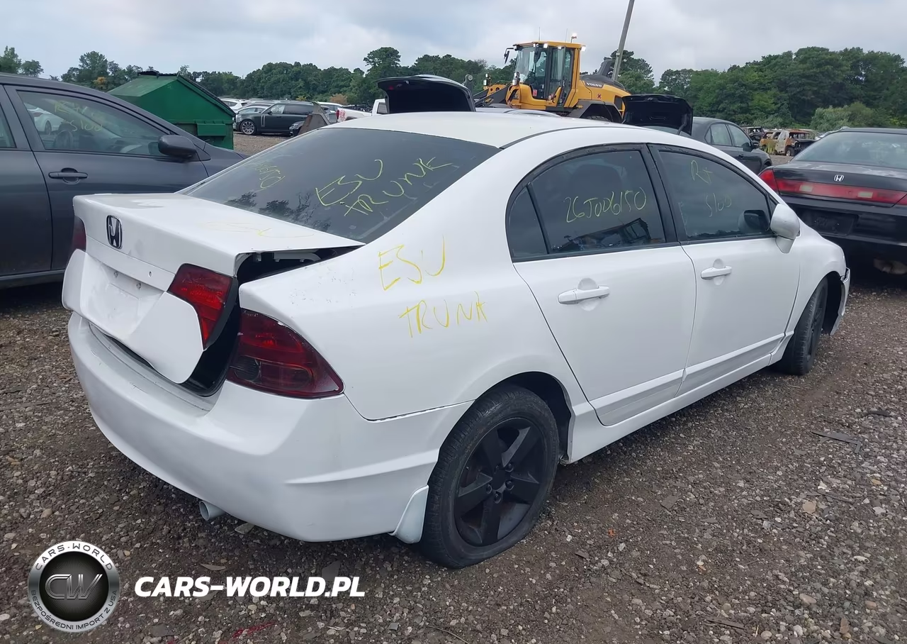2008 Honda Civic Lx VIN:2HGFA16538H307946 - 4