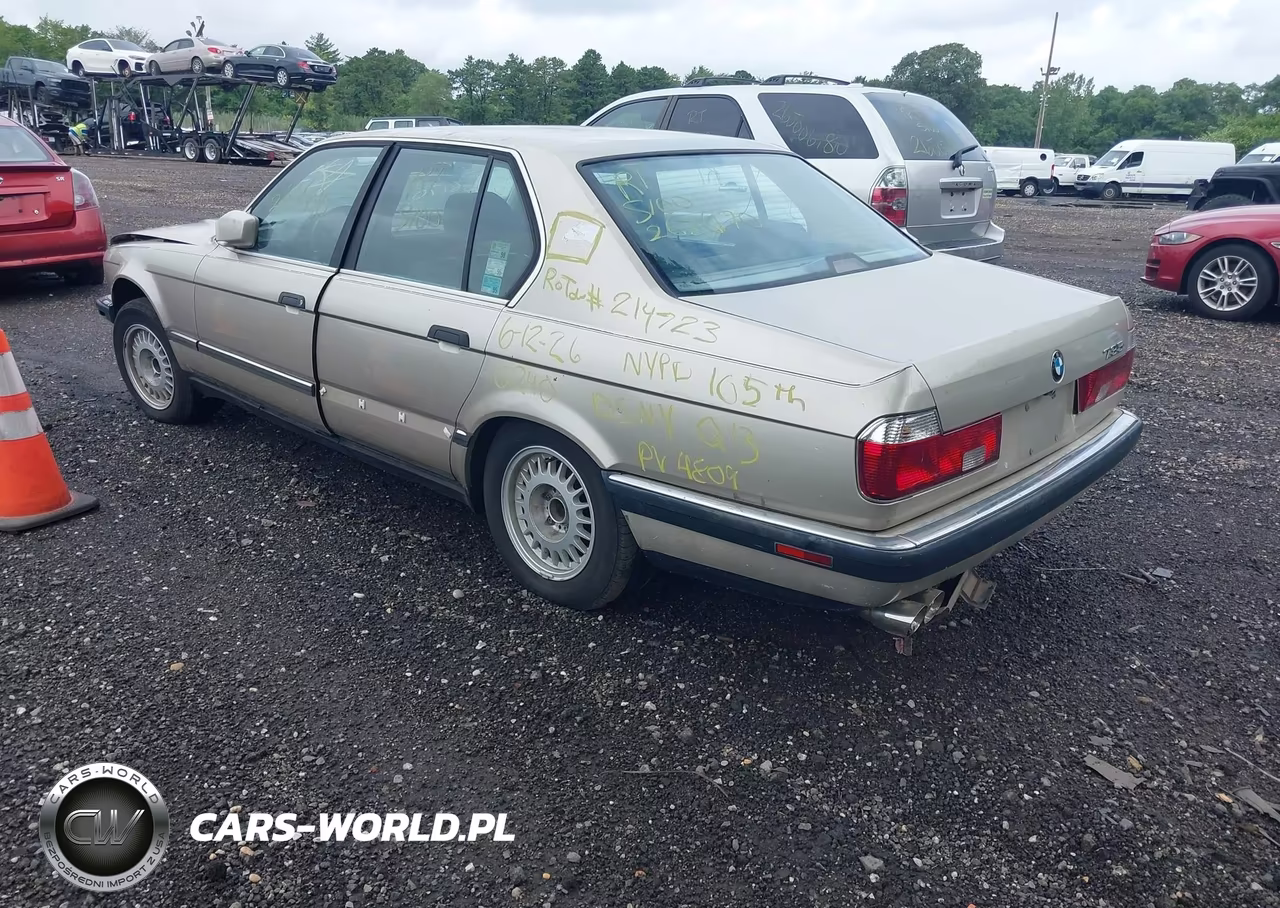 1988 BMW 735 I Automatic VIN:WBAGB4318J3211321 - 3
